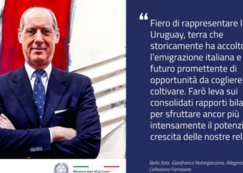URUGUAY | Italiani all’estero, Fabrizio Petri Ambasciatore d’Italia a Montevideo
