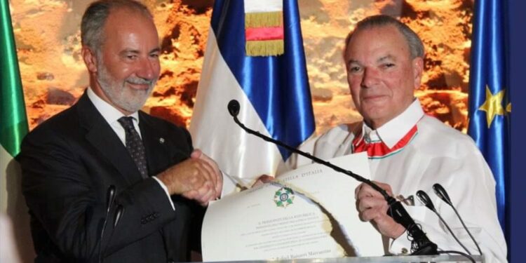 REPUBBLICA DOMINICANA | Onorificenza italiana per Frank Ranieri, consegnata dall'ambasciatore Queirolo Palmas