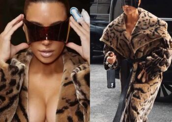 Fashion Week di Parigi | Kim Kardashian, sotto la pelliccia niente