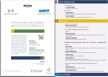 Primo seminario italo-brasiliano di politiche pubbliche a Roma