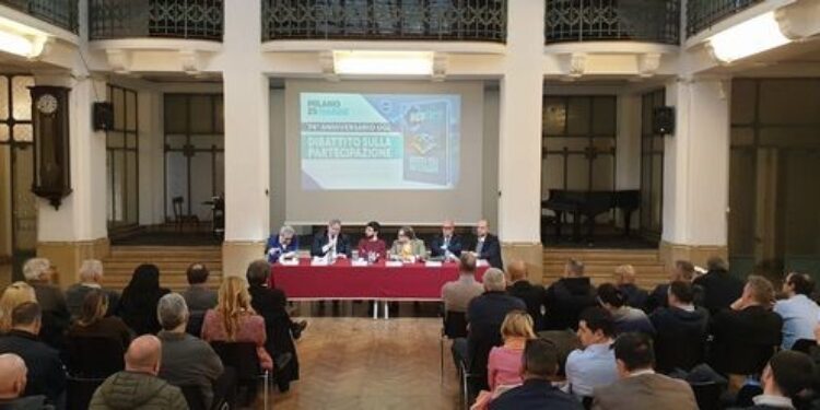 74 ANNI D UGL | Capone chiude tour a Milano: “Nuovo patto sociale in base art.46 Costituzione”