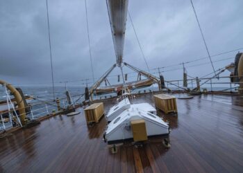 MARINA MILITARE | L’Amerigo Vespucci doppia per la prima volta Capo Horn