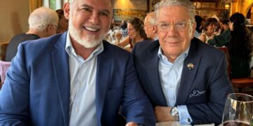 Vincenzo Odoguardi, Vicepresidente MAIE, con l'imprenditore italo-americano Tony Di Piazza