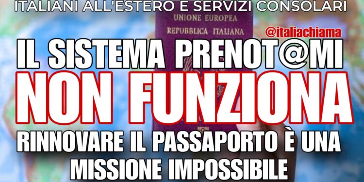 Per tantissimi italiani all'estero rinnovare il passaporto è ormai una missione impossibile