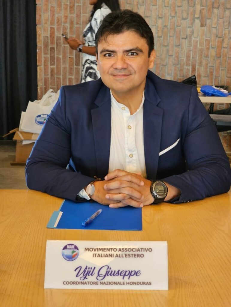 Coordinatore MAIE Honduras Giuseppe Vijil