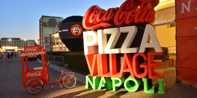 NAPOLI | Coca-Cola Pizza Village, record di pubblico nel primo weekend
