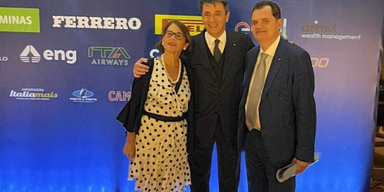 Brasilia: il deputato Fabio Porta con S.E. Alessandro Cortese e consorte