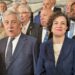 Maria Chiara Prodi, Segretario generale del CGIE, con il ministro degli Esteri Antonio Tajani