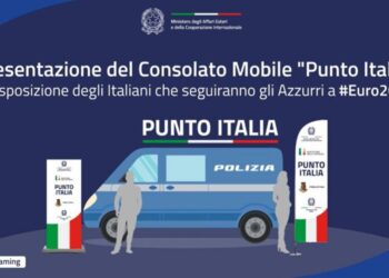 EURO 2024 | Italiani all’estero, Tajani presenta il Consolato mobile “Punto Italia”