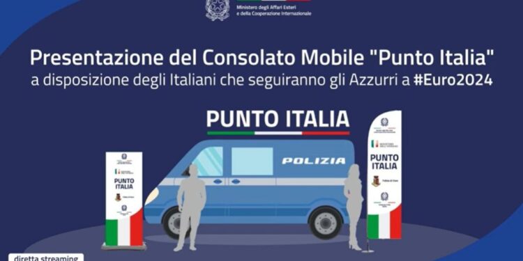 EURO 2024 | Italiani all’estero, Tajani presenta il Consolato mobile “Punto Italia”