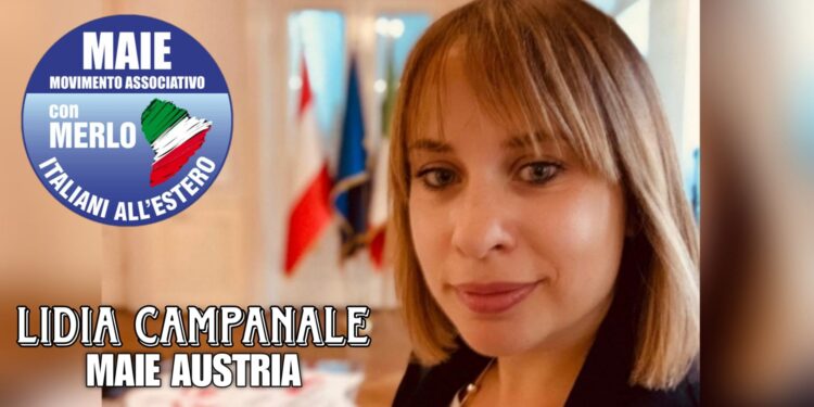Lidia Campanale, consigliere CGIE, coordinatrice MAIE Austria