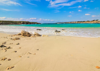 La spiaggia di Porto Selvaggio
