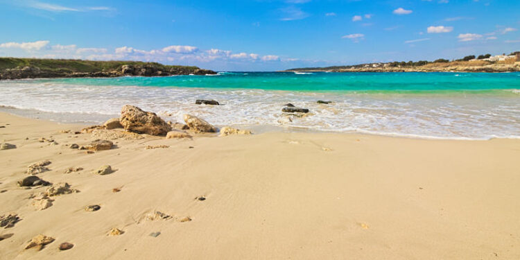 La spiaggia di Porto Selvaggio
