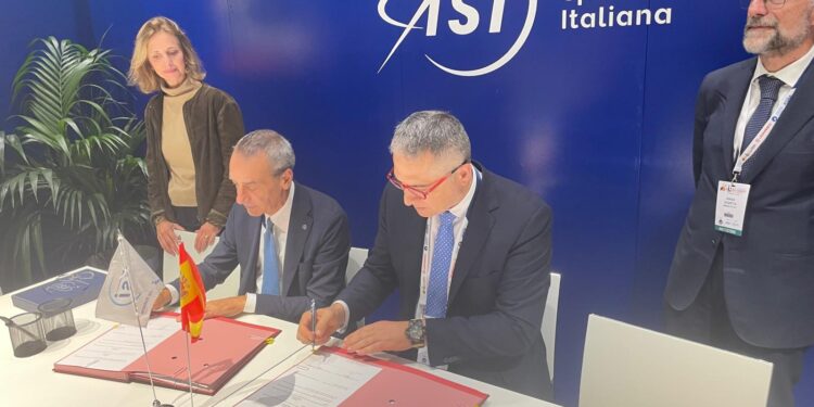 AMBASCIATA D’ITALIA A MADRID | Firma di un protocollo italo-spagnolo di cooperazione in attività spaziali tra ASI e AEE