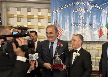 DAGLI STATI UNITI | Ricardo Merlo premiato a New York come “Man of the Year”