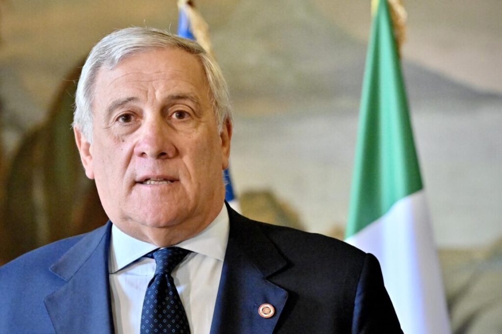 Antonio Tajani, ministro degli Esteri