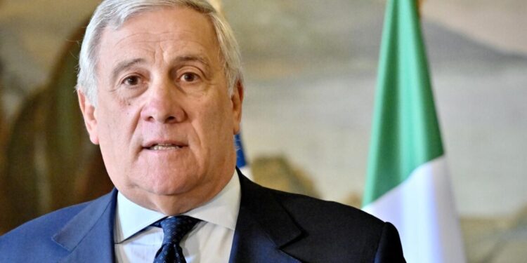 Antonio Tajani, ministro degli Esteri
