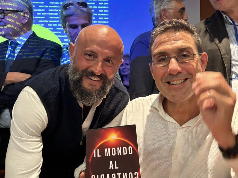 Riccardo Corsetto con Roberto Vannacci