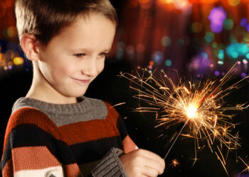 Salute degli occhi a Natale