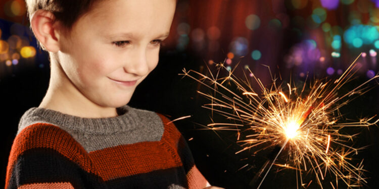 Salute degli occhi a Natale