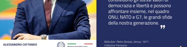 Alessandro Cattaneo nuovo ambasciatore d'Italia in Canada