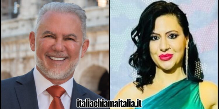 Vincenzo Odoguardi, vicepresidente MAIE, e Francesca La Marca, senatrice Pd