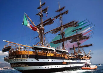 Nave Amerigo Vespucci, orgoglio italiano