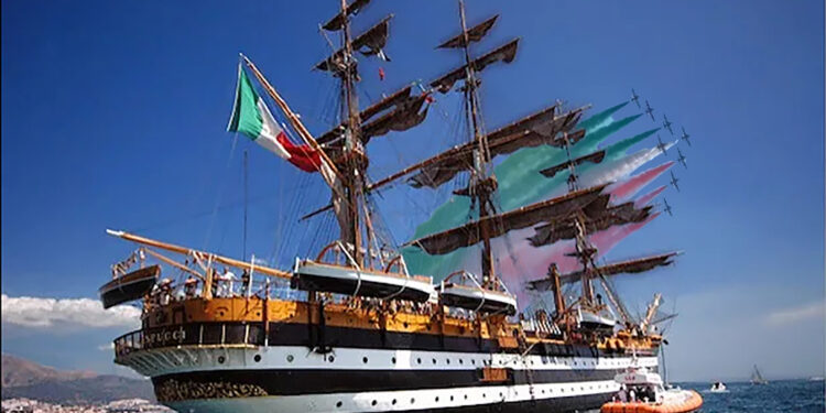 Nave Amerigo Vespucci, orgoglio italiano