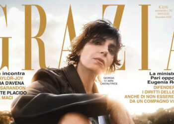 Giorgia in copertina su Grazia