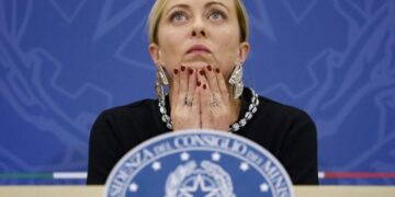 Giorgia Meloni, capo del governo italiano