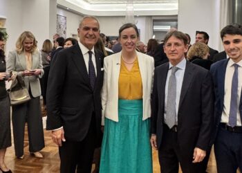 Italiani nel mondo, Carè (Pd) all’insediamento di Julianne Cowley - Ambasciatrice d’Australia in Italia