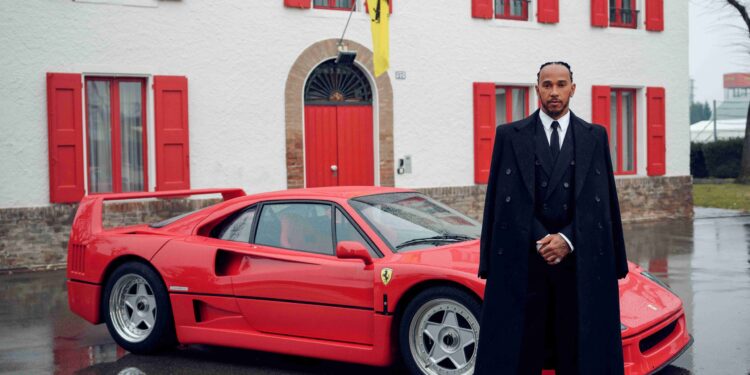 Lewis Hamilton, pilota Ferrari