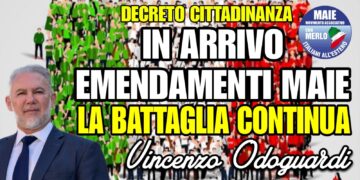 CITTADINANZA E ITALIANI ALL'ESTERO | Vincenzo Odoguardi, vicepresidente MAIE