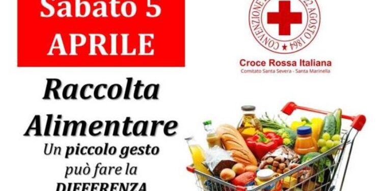 SABATO 5 APRILE | Cerveteri, raccolta alimentare di Croce Rossa Italiana presso Carrefour e Conad