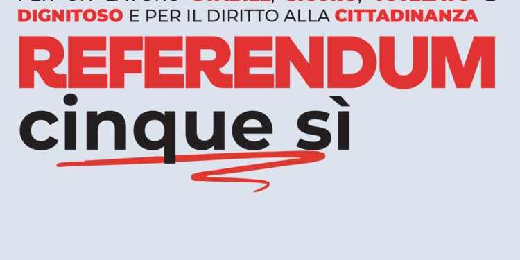 Referendum lavoro e cittadinanza