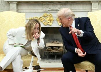 Meloni - Trump