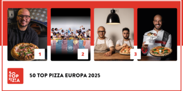 50 TOP PIZZA EUROPA 2025 | Napoli on the Road, a Londra, è la migliore pizzeria in Europa