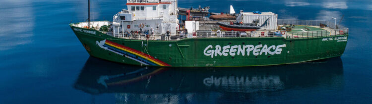 Venezia, arriva la nave di Greenpeace “Arctic Sunrise”
