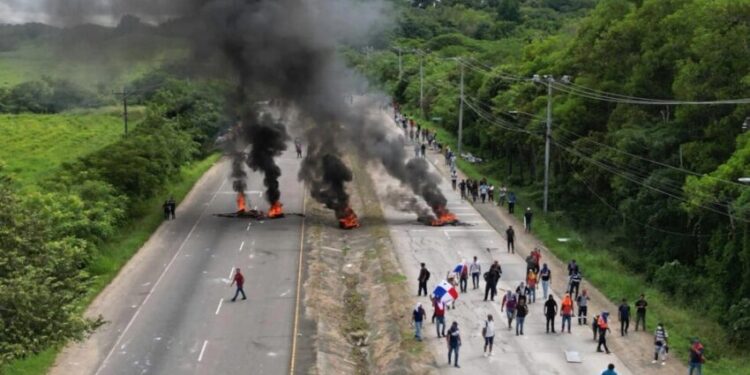 Scontri a Panama
