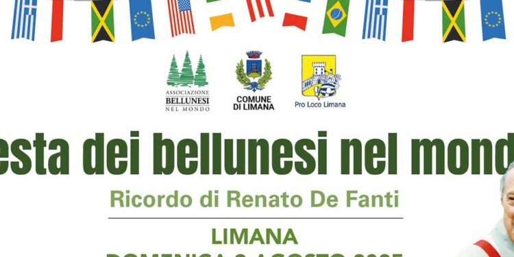 Italiani all’estero, dedicata a Renato De Fanti la Festa dei Bellunesi nel mondo