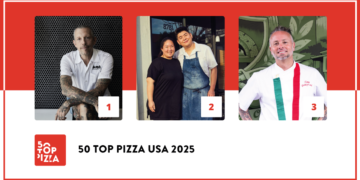 50 TOP PIZZA USA 2025 | Una Pizza Napoletana a New York si conferma la Migliore Pizzeria in USA