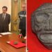 Preziosa maschera in pietra afferente alla cultura Taino torna in Repubblica Dominicana