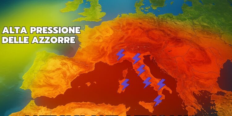 METEO | L’alta pressione africana inizia a cedere: arrivano i temporali