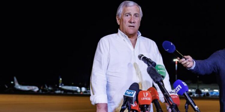 Tajani a Ciampino