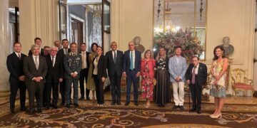 SPAGNA | L’Ambasciatore d’Italia Buccino Grimaldi riceve i vertici del sistema di cooperazione giudiziaria internazionale spagnolo e andorrano