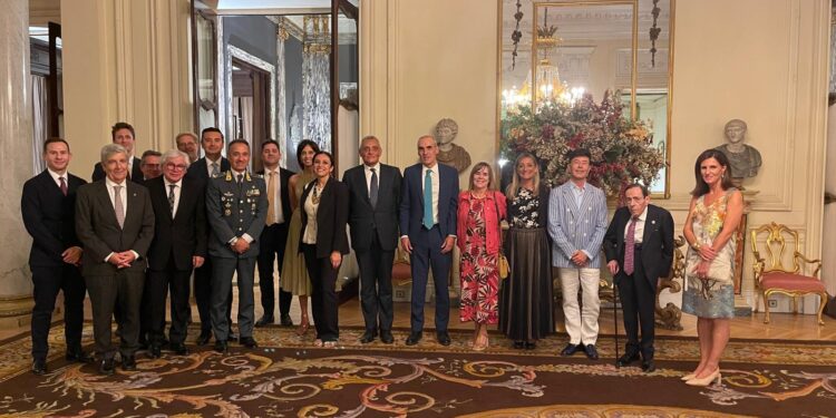SPAGNA | L’Ambasciatore d’Italia Buccino Grimaldi riceve i vertici del sistema di cooperazione giudiziaria internazionale spagnolo e andorrano