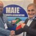 Fabio Fasoli stringe la mano al presidente del MAIE Ricardo Merlo