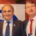 Daniel Pavarin con Ricardo Merlo, presidente MAIE