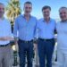 REGIONALI CALABRIA | Il governatore Roberto Occhiuto, il Coordinatore di Noi Moderati Calabria Pino Galati, il Senatore MAIE Mario Borghese e il Coordinatore MAIE America Antonio Iachini