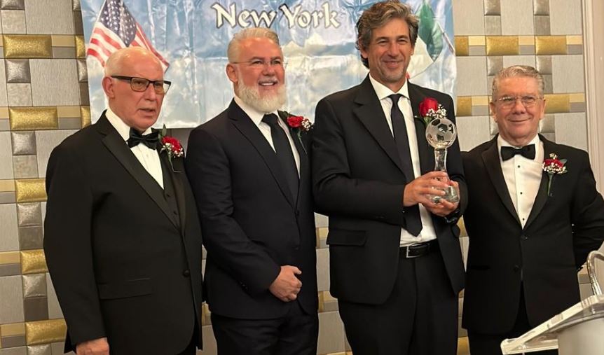 MAIE | Odoguardi al Gala di New York: premio a Demetrio Albertini per l’italianità nel mondo